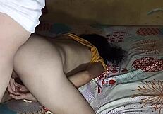 A black cock seems to meet a very hard on Latina MILF