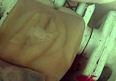 Another titillating video of a gay amateur masturbating his dick while wearing pantyhose