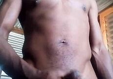 Amateur slut wears short dress to get on her knees for a black penis