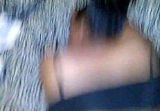 Black amateur big booty babe takes a dick in her asshole