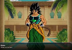 Milky Beautiful anime porn babe provides a gorgeous tit suck in Dragon Ball XXX