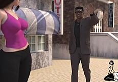 damn, this puerto rican bitch jerkin’ my huge dick, ya know!