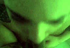 Stripper sexy girl enjoys a steamy oral work on a huge penis