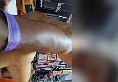 Horny housewife getting nuts nutted up her arse