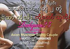 Two couples swap wives for raw action in Myanmar. They dive into intense group play with bold moves.