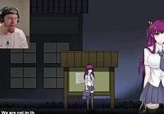 Visit the village and watch the raw horror of Natuki in this anime video