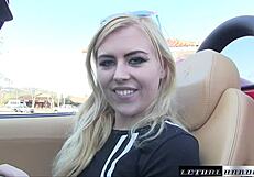 Summer break, teen blonde enjoys hardcore anal sex