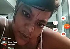 Big boobs Brazilian voluptuous webcam performer