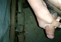 Horny gay amateur naked jacking off in the dumpster