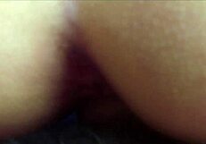 This girl is begging me for a bareback creampie while she’s on her knees on a squeaky bed