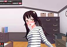 Young Asian woman finds out about the pleasures of adult sex life from this 3D animation movie