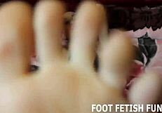 One of the biggest video is foot cleaning slave in femdom BDSM video from the point of view of the woman