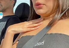 Melina Khalifa 1080p porn video includes hardcore bareback sex, and creampie their cuckold friend