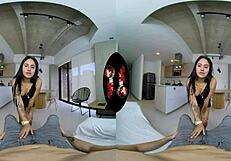 See Vrlatina a small latina slut getting fvcked in vr