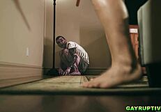 哇，Carter Woods、Nick Capra和Hoss Kado带来疯狂硬核同志激情！