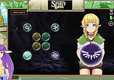 This hot bitch Sexy Linkle isystal fucking in the Hentai game