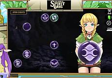 This hot bitch Sexy Linkle isystal fucking in the Hentai game