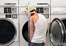4some with hairy teens on laundry day