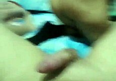 Tattooed wife’s anal play and breast fondling