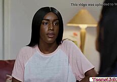 Thanks to Reagan, Ashley has an orgasm