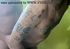 We would love to see more amateur gay dicks and jizz in shower