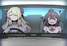 Succubus in the boardroom: Hentai game continuation