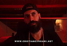 Italian stud takes you to his live porn show - A sensual experience