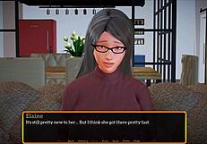 With my new stepfamily I have played a visual novel gameplay experience
