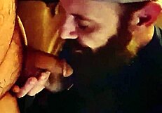Gay guy sucks straight friend