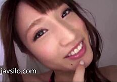 In cam video Asian beauties suck cock