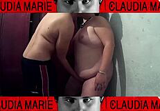 European amateur loves a man’s big legs and sucks on her pussy juices