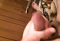 Oh well forget chicking straight guy, get his hairless cock stimulated