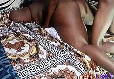 Another African beauty with big butts gets doggy style from her plumber