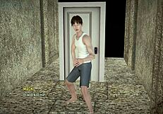 The new experience of meeting a giant member and a mature woman
