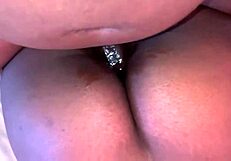 Black ebony becomes bad and wild with big dick
