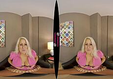 Teasing with VR hot wives and mistresses