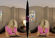 Teasing with VR hot wives and mistresses