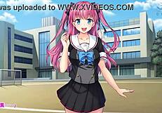 Three examples of animated hentai include the reciprocated hypnosis and overt sexual pleasure through oral sex