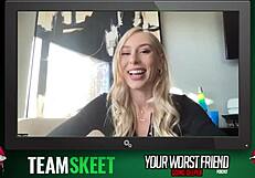 Helen’s provocative Christmas interview with the Team Skeet’s roster of Pornstars