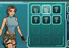 Cuteasasin play with big and small boobs in a video game