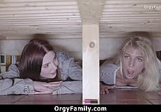 Family taboo: group orgy forbidden love with step sisters stepsisters in step bro forbidden love
