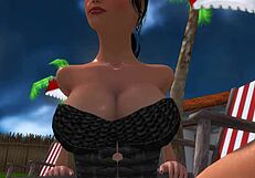 Play the exciting big tits fucking gameplay in Club 17