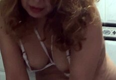 Latina wife to be with her amateur husband arousal for sensual interaction