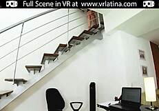 An amazing Mature Latina-Celeb’s the hard core virtual reality sex romp to orgasm
