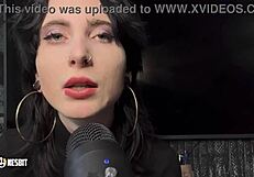 Transgender german sissy ASMR Lou Nesbit Lia Louise in female domination video
