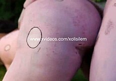 Easter Bunny gives gets a bent over babe a boner