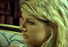 Vicky Vette's naughty night: married woman naked and showing off her full boob in bouncing motion while having anal and interracial sex on her wedding night