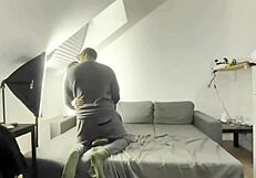 Having a two on one session with my girlfriend and a black guy