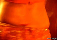 Beauty Indian lady showing her charms on a stripease dance floor