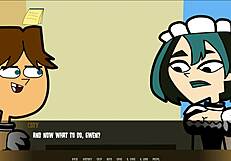 Dominant footjob by loveskysan69 in Total Drama Harem: Aruzensfw